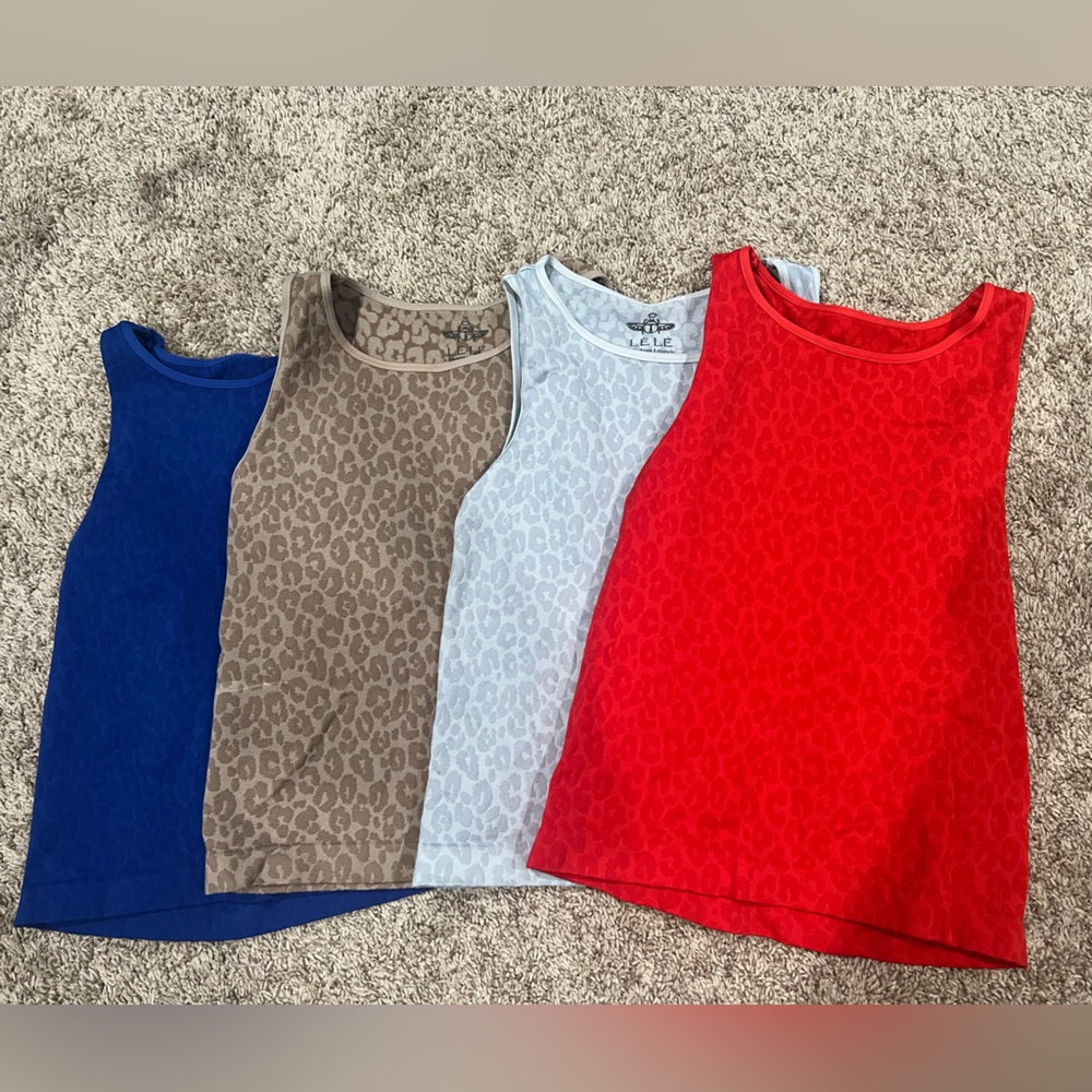 leopard tank tops